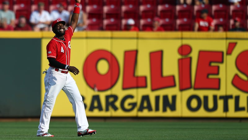 Cincinnati Reds second baseman Brandon Phillips during a baseball game against the Arizona...