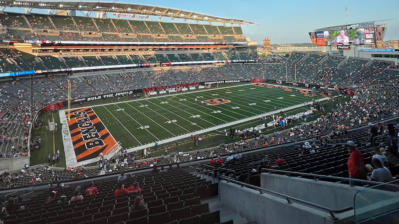 Paycor Stadium on Aug. 22, 2024.