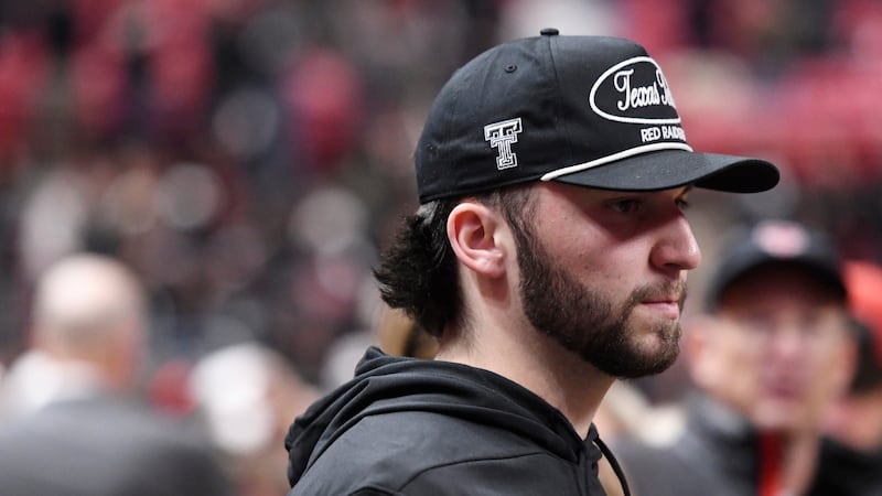 Cincinnati transfer and future Texas Tech quarterback Brendan Sorsby attends an NCAA college...