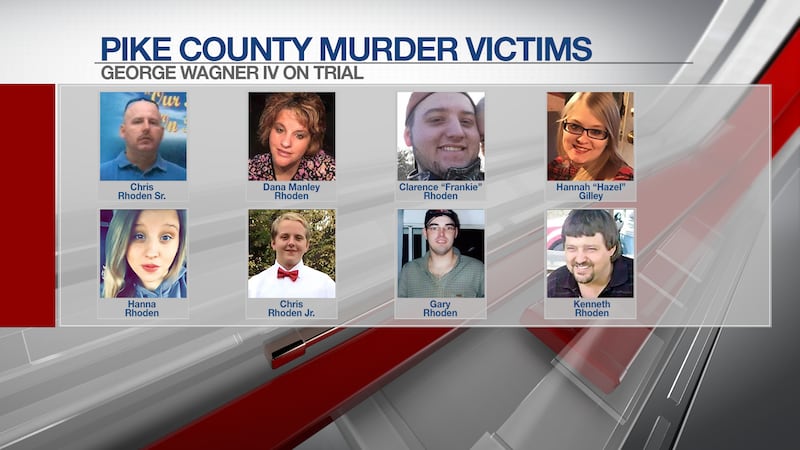 The bodies of members of the Rhoden family were discovered the morning of April 22, 2016. All...