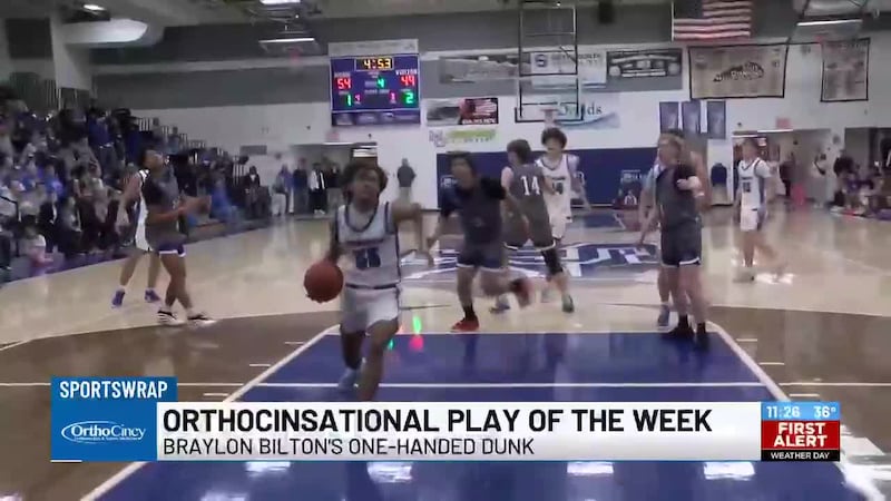 OrthoCinsational Play of the Week: Braylon Bilton's one-handed jam