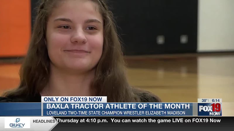 Baxla Tractor Athlete of the Month: Loveland two-time state championship wrestler Elizabeth...