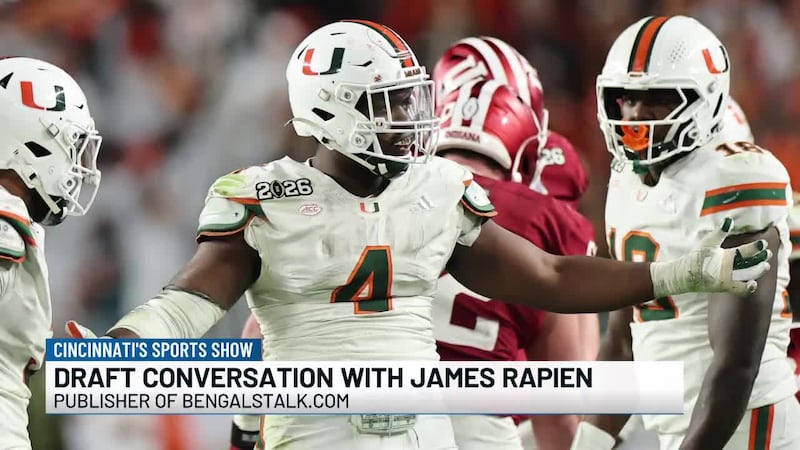 James Rapien joins the show and gives his hot take for what the Bengals will do with the 10th...