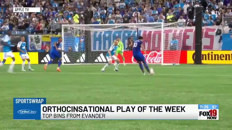 OrthoCinsational Play of the Week: Top bins from Evander