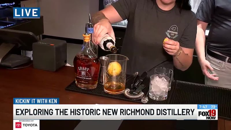 Exploring the historic New Richmond Distillery